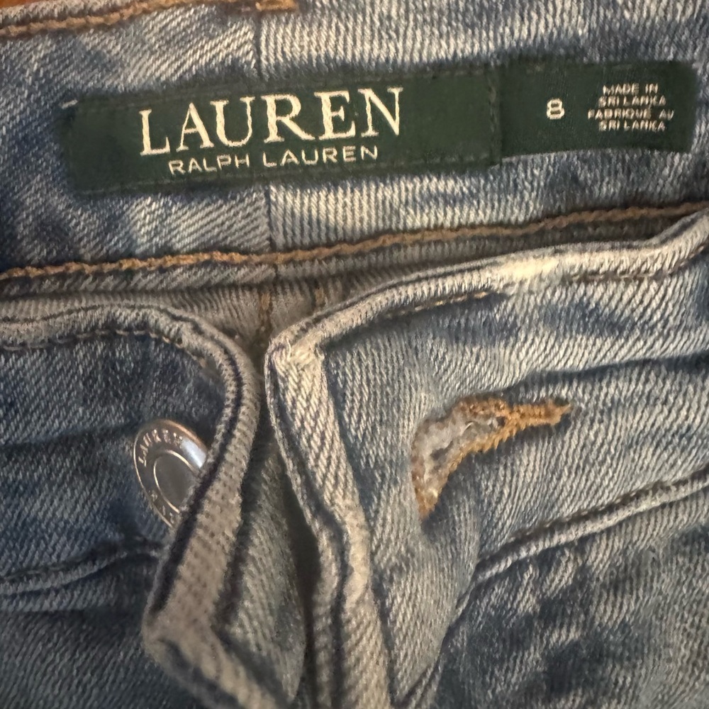 Lauren Ralph Lauren Faded Blue Women's Denim Jeans